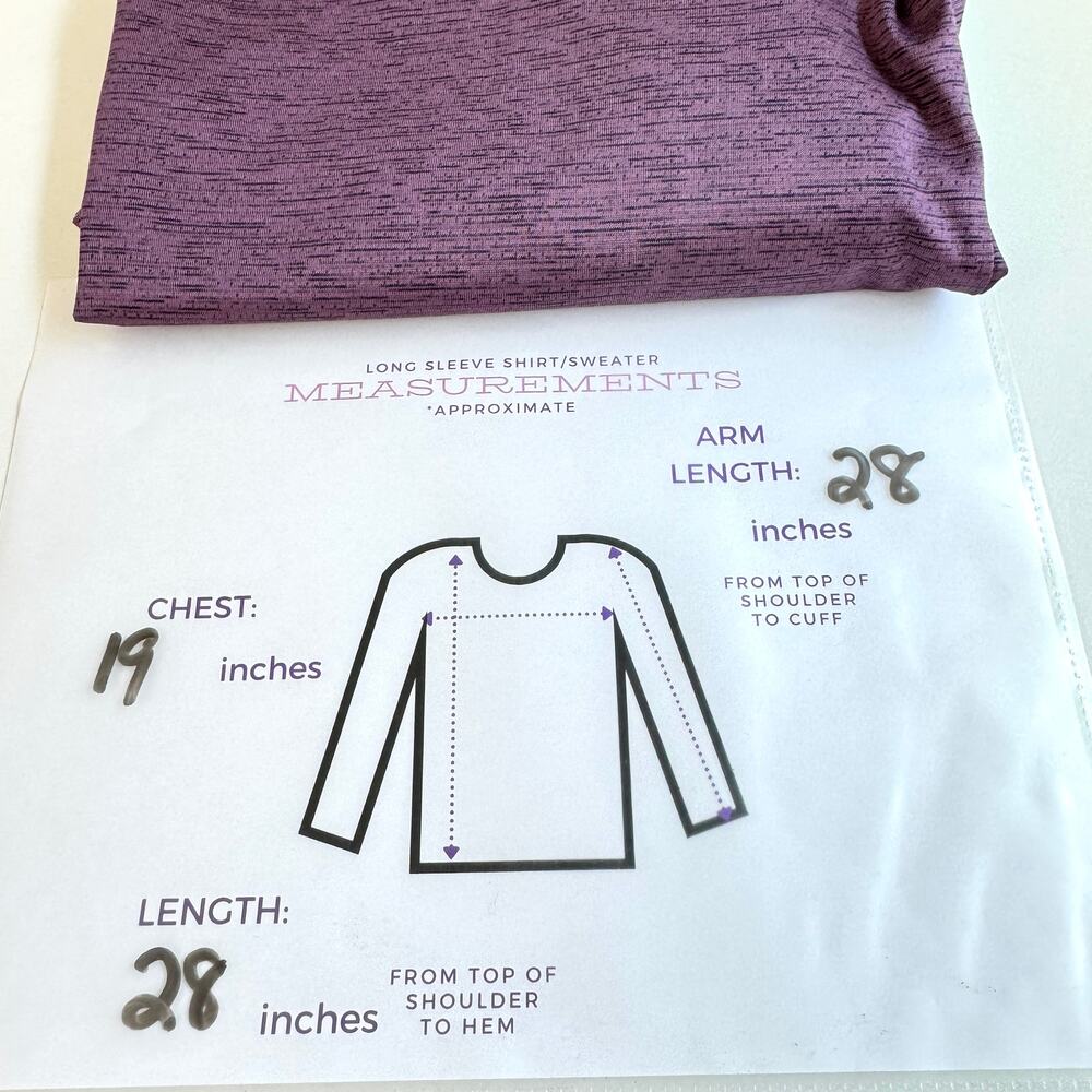 Under Armour Womens Tech Vent Long Sleeve Shirt Size M Heatgear Active Ash Plum - Picture 7 of 7